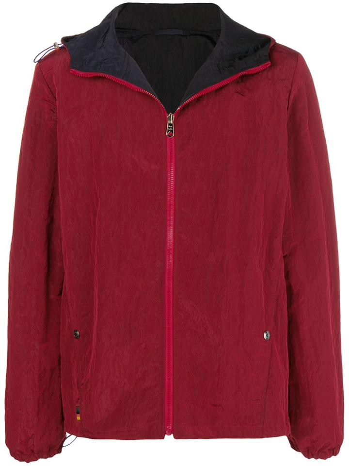 Paul Smith Colourblock Windbreaker - Red