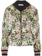 Philosophy Di Lorenzo Serafini Jacquard Effect Oversized Jacket, Women's, Size: 40, Green, Polyester