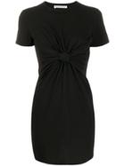 T By Alexander Wang Knot Detail Dress - Black