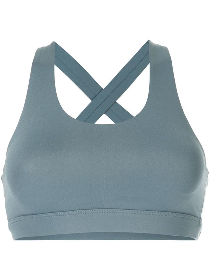 Nimble Activewear Hold Me In Sports Bra - Blue