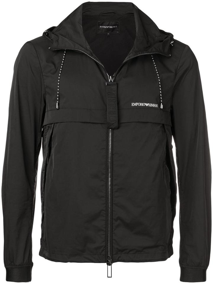 Emporio Armani Blouson Lightweight Jacket - Black