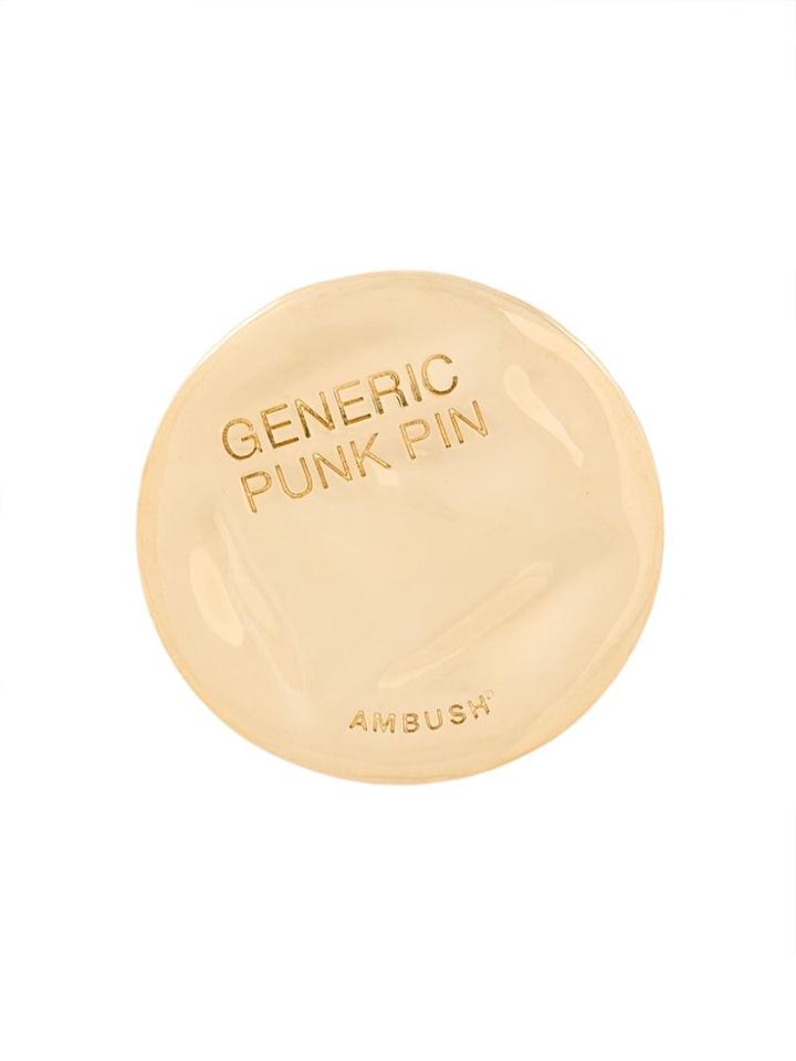 Ambush Generic Pin Badge - Metallic