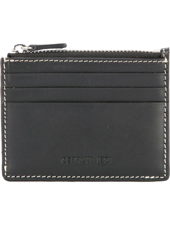 Cerruti 1881 Zipped Cardholder - Black