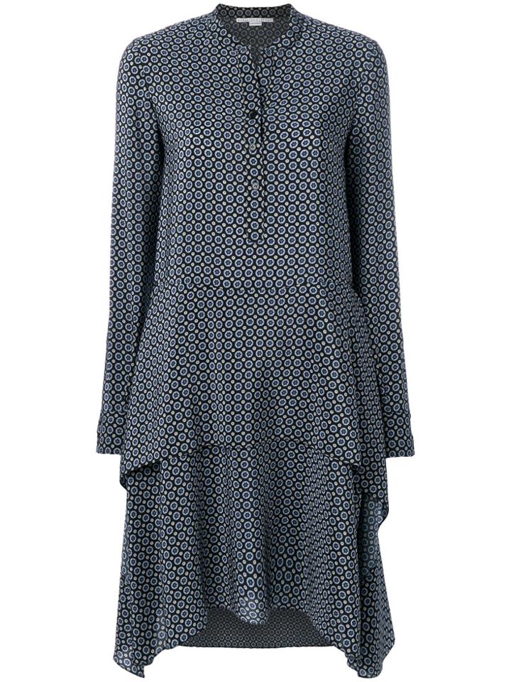 Stella Mccartney Tie Print Dress - Blue