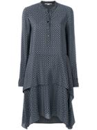 Stella Mccartney Tie Print Dress - Blue