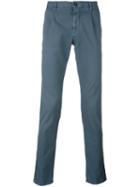 Incotex - Skinny Trousers - Men - Cotton/spandex/elastane - 36, Blue, Cotton/spandex/elastane