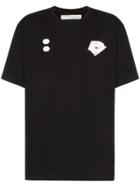 Off-white Card Print T-shirt - Black