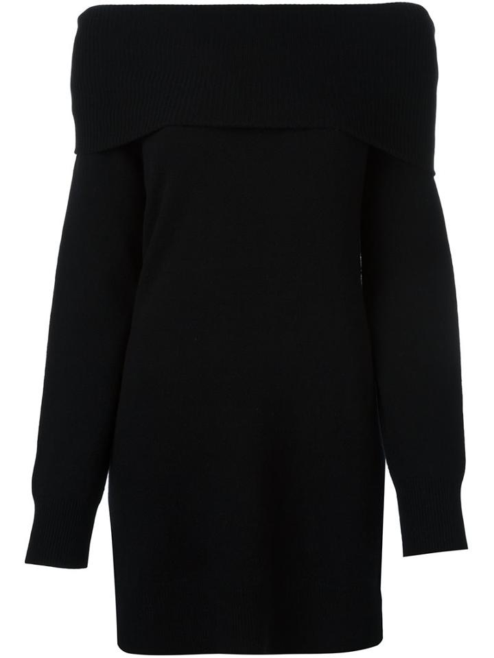 T By Alexander Wang Off-shoulder Knit Top