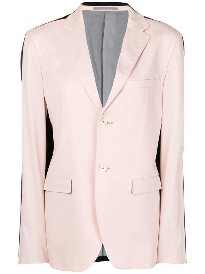 Jil Sander Vintage Contrasting Straight Blazer - Pink & Purple