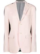 Jil Sander Vintage Contrasting Straight Blazer - Pink & Purple