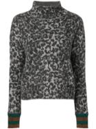 By Malene Birger Leopard Jumper - Grey