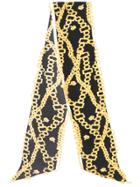 Rixo London Chain Print Scarf - Black