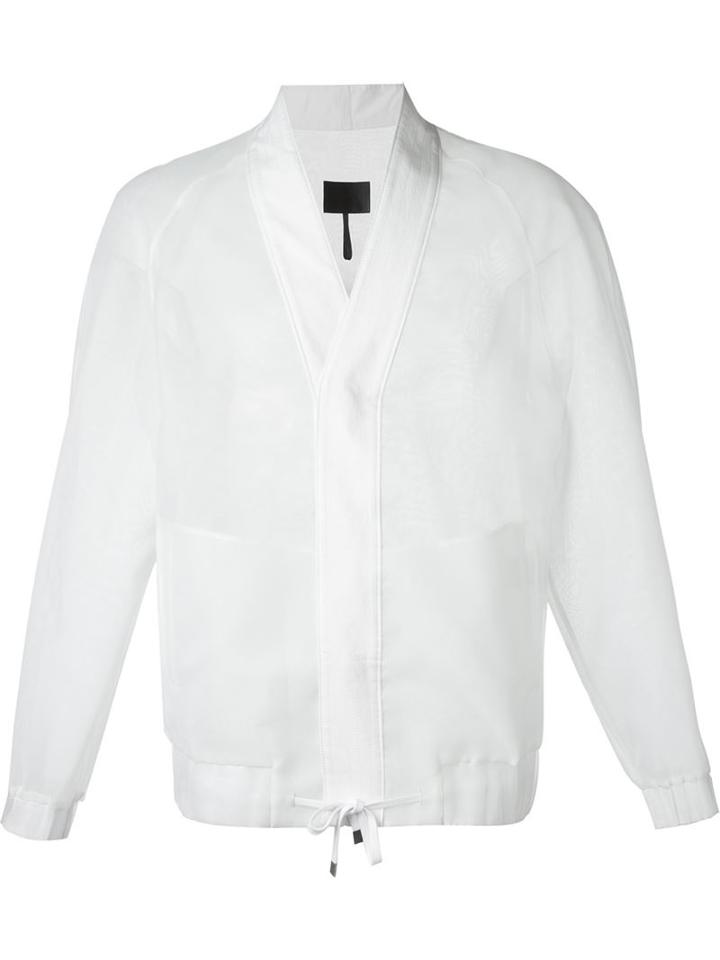 D-gnak Sheer V-neck Jacket