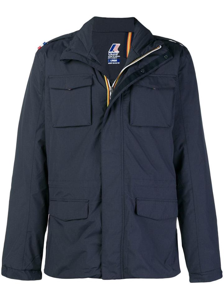 K-way K0064k0manfieldripstop901 - Blue