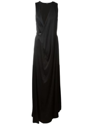 Ann Demeulemeester Icon Draped Evening Gown