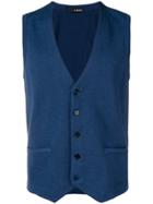 Lardini Classic Formal Vest - Blue