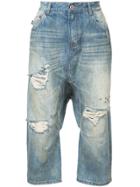 Mostly Heard Rarely Seen Army Of One Dropped Crotch Jeans - Blue