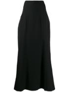 Yohji Yamamoto Long Mermaid Skirt - Black