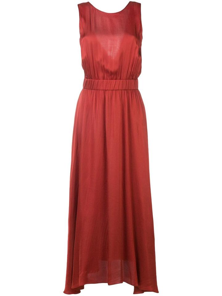 Forte Forte Elasticated Waist Dress - Orange