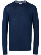 Etro Crew Neck Sweater - Blue