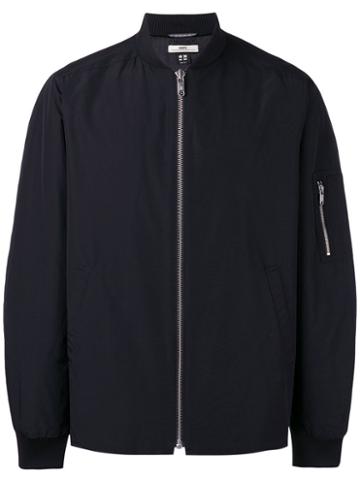 Hope For Men - Zipped Bomber Jacket - Men - Cotton/polyamide/polyester/viscose - 48, Black, Cotton/polyamide/polyester/viscose