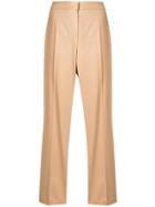 Max Mara Straight Leg Trousers - Neutrals