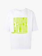 Ex Infinitas Exwax Printed T-shirt, Men's, Size: Large, White, Cotton