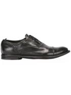Officine Creative Ignis Laceless Oxford Shoes - Black
