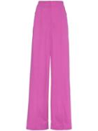 Roksanda Hasani Silk Wide-leg Trousers - Pink