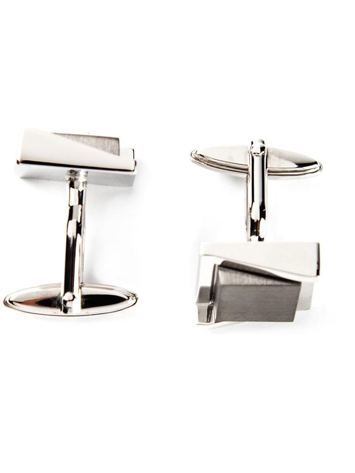 Lanvin Wedge Insert Cufflinks