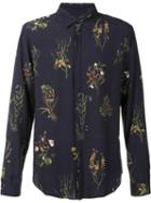 Osklen - Herb Print Shirt - Men - Viscose - M, Black, Viscose
