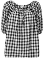 Aspesi Gingham Top - Black
