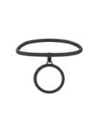 Alyx Circle Charm Necklace - Black