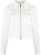 À La Garçonne - Cropped Jacket - Women - Cotton/spandex/elastane - Pp, White, Cotton/spandex/elastane
