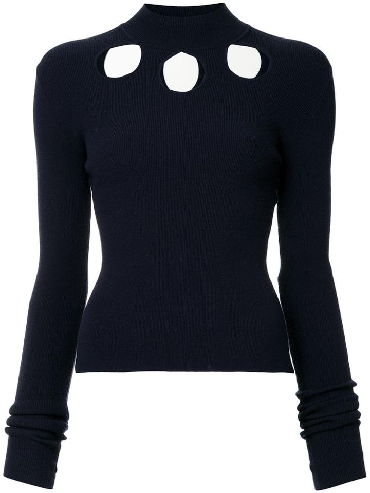 Rosie Assoulin Cut-out Detail Jumper - Multicolour