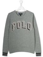 Ralph Lauren Kids Teen Logo Jumper - Grey