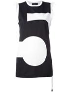 Dsquared2 #5 Tank Top, Women's, Size: Small, Black, Cotton