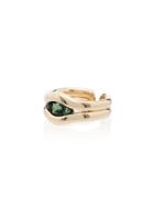 Fernando Jorge 18k Gold And Emerald Trill Ring - Green