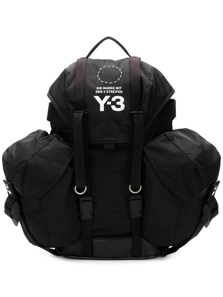 Y-3 Utility Backpack - Black