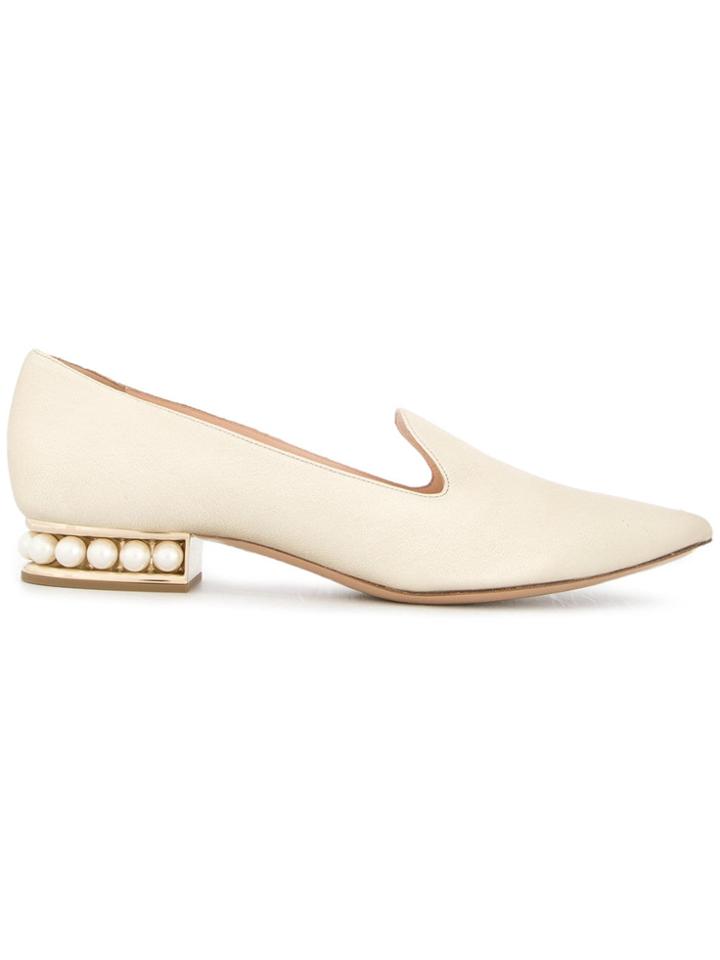 Nicholas Kirkwood Casati Pearl Loafers - Metallic