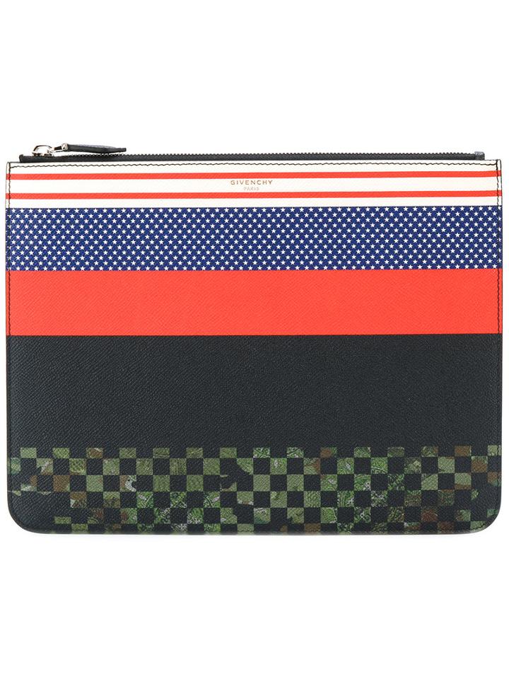 Givenchy - Multi-pattern Pouch - Men - Calf Leather - One Size, Calf Leather