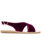 Ancient Greek Sandals Maria Sandals - Pink & Purple