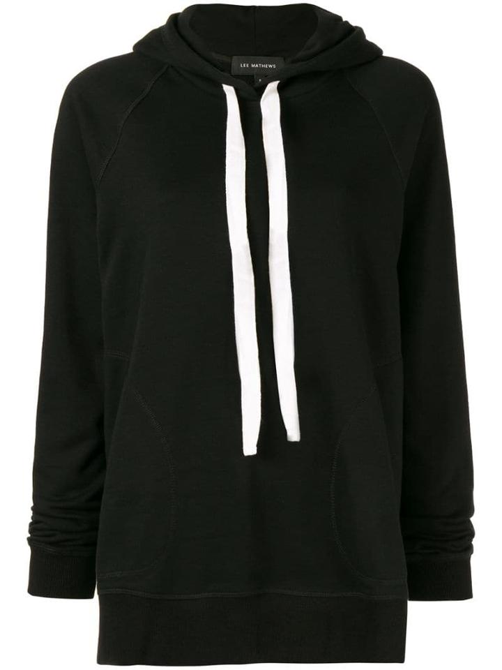 Lee Mathews Loose-fit Barclay Hoodie - Black
