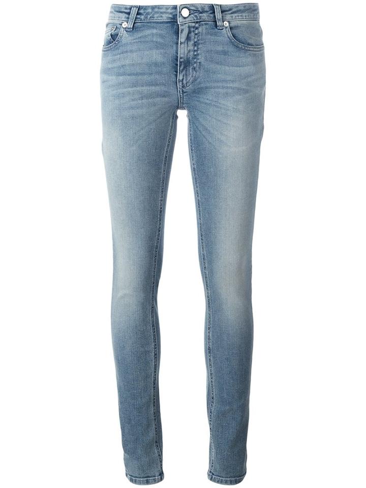 Givenchy Skinny Fit Jeans, Women's, Size: 36, Blue, Cotton/spandex/elastane/polyester