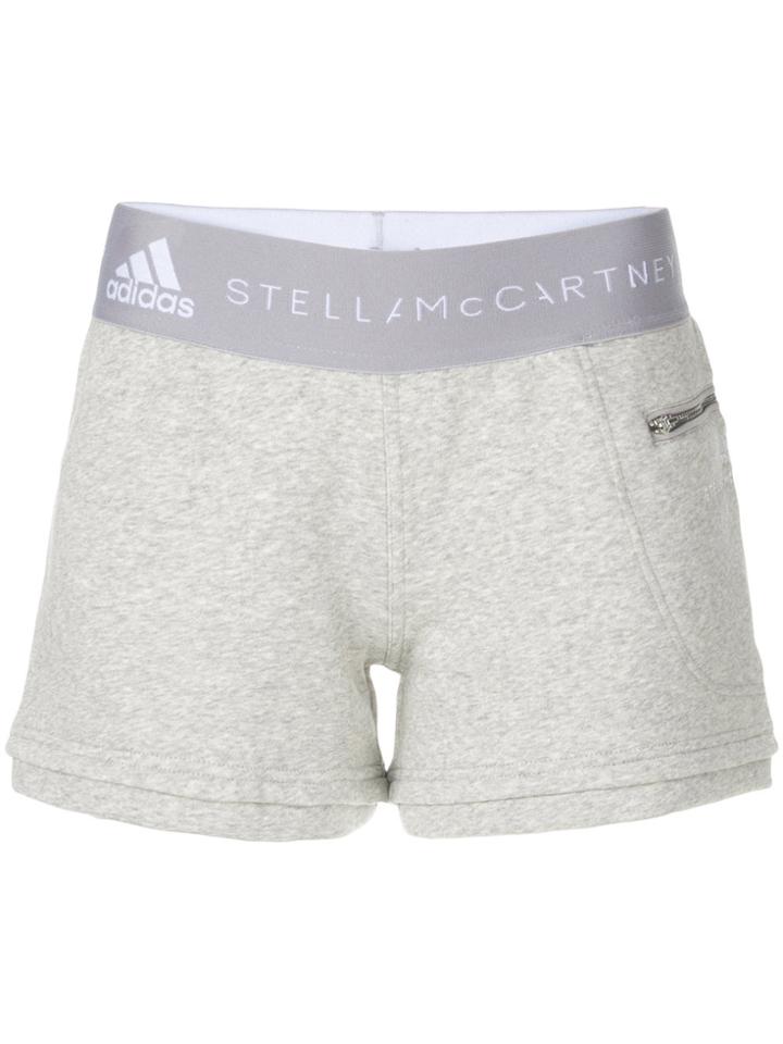 Adidas By Stella Mccartney Essential Knit Shorts - Grey