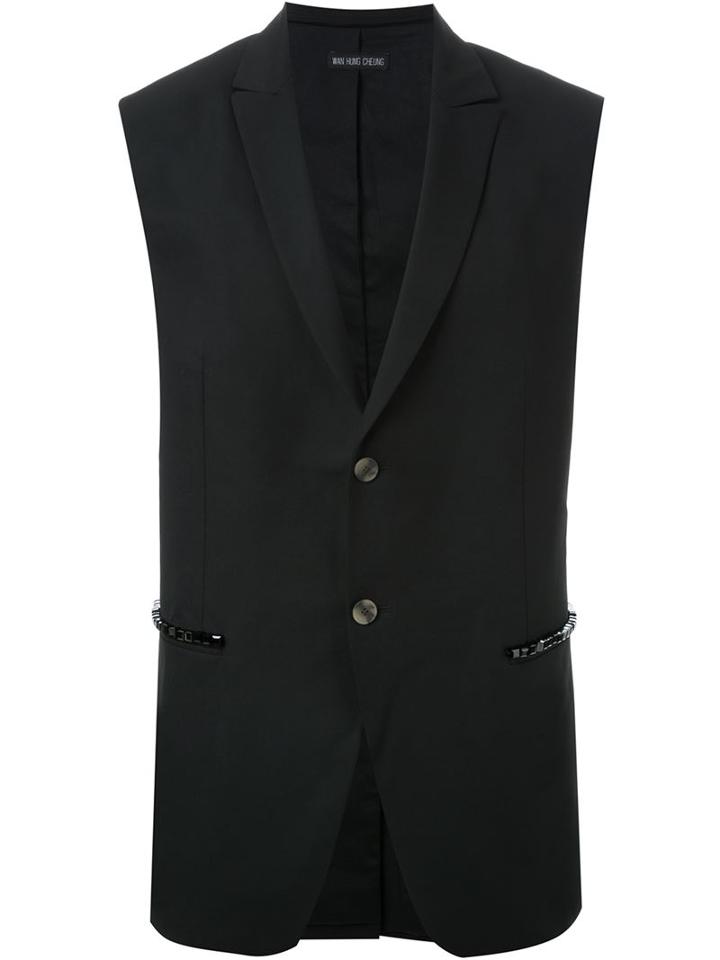 Wan Hung Cheung Sleeveless Tailored Jacket