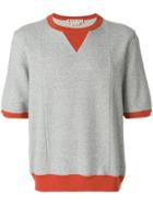 Marni Contrasting Border Sweater - Grey