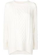 Vince Knitted Sweater - White