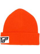 Prada Logo Beanie Hat - Yellow & Orange