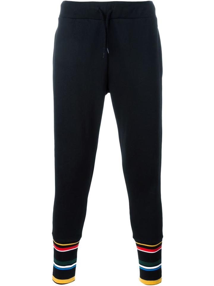 Ejxiii Striped Cuff Track Pants